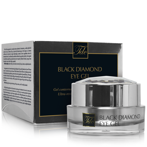 Envase Black Diamond Eye Gel, ultra-revitalizante para el contorno de ojos