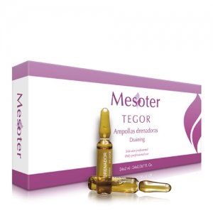 Envase Mesoter Drenadoras para la retención de líquidos