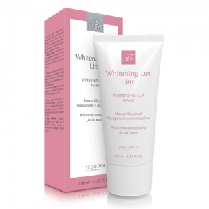 Envase Whitening Lux Mask, mascarilla facial blanqueante