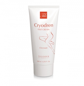 Envase Cryodren Fast Cream, crema corporal circulatoria