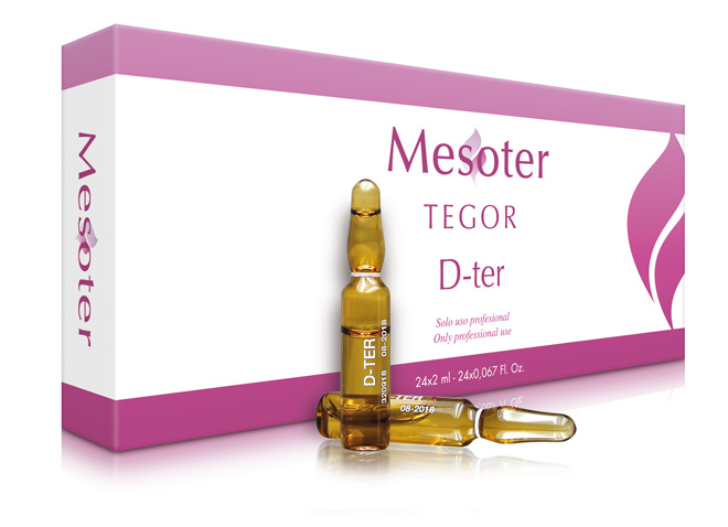 Envase Mesoter D-Ter, mesoterapia para tratamiento dolores articulares