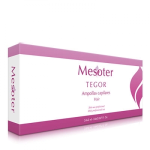 Envase Mesoter Hair, para la caída y debilidad del cabello