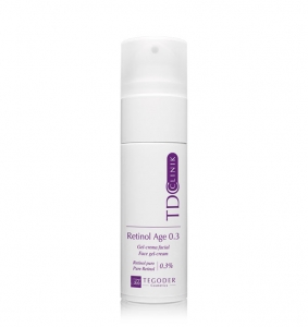 Bote Retinol Age 0.3 TDC Clinik, crema facial concentrada