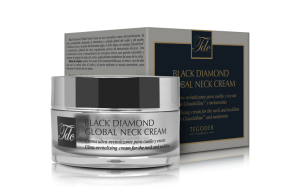Envase Black Diamond Global Neck Cream, crema ultra-revitalizante para el cuello