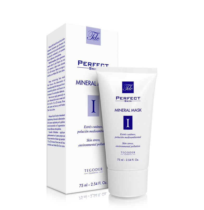 Estuche Perfect Skin Mineral mask, mascarilla calmante