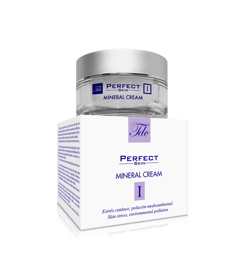 Bote Perfect Skin Mineral cream, tratamiento para pieles estresadas