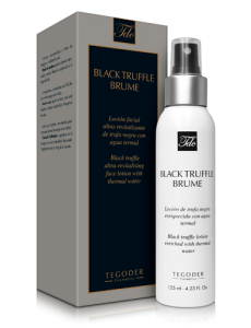 Estuche Black Truffle Brume, loción facial