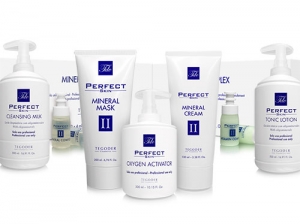 Bodegón de productos de la línea Perfect Skin 2