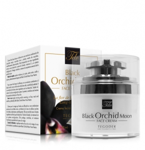Bote con estuche de Black Orchid Moon Face Cream