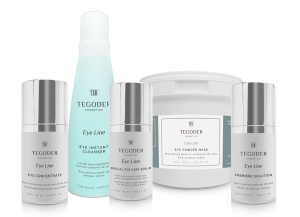 Imagen del Bodegón de productos profesionales Eye Care de Tegoder Cosmetics
