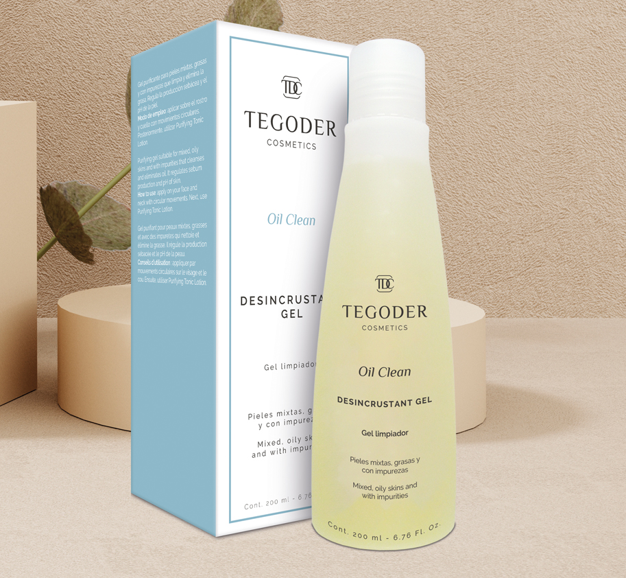 Imagen del oil CLean Desincrustant Gel de Tegoder Cosmetics