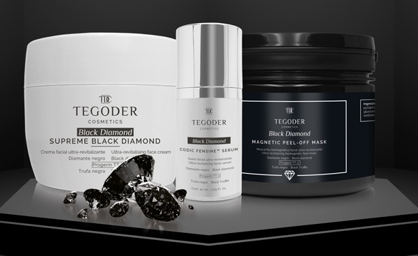 Imagen de los productos Black Diamond profesionales de Tegoder Cosmetics